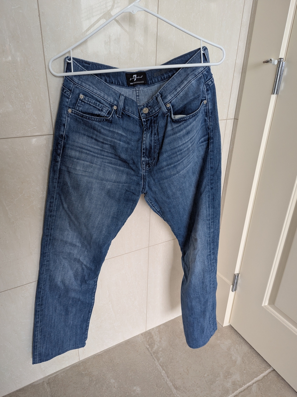 7 For All Mankind Men's Straight Jeans